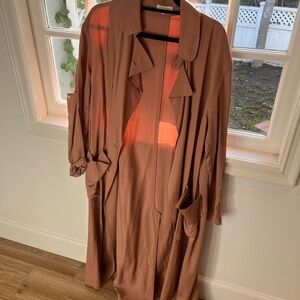 Intropia Tencel Trench Coat Duster